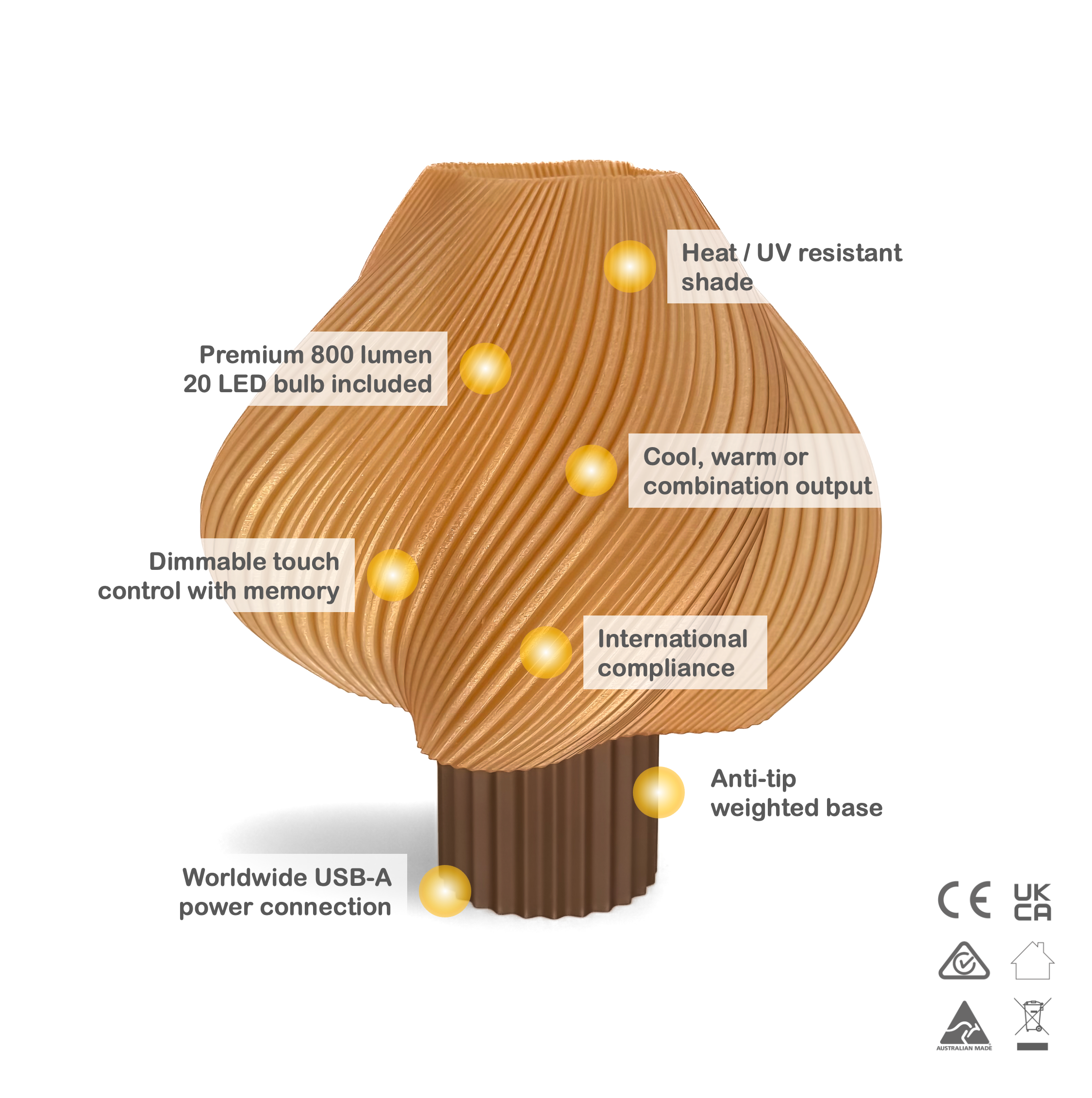 Bronze translucent shade | 12 base colours
